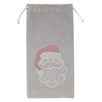 Santa Wine Bag