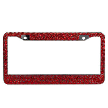 Strass License Plate Frame