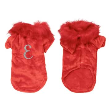 Rambla Pet Cardigan - Large - Red - Monogram