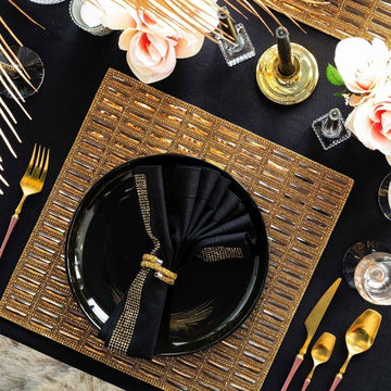 Luminous&#x20;Swirl&#x20;Napkin&#x20;Ring&#x20;-&#x20;Set&#x20;of&#x20;4