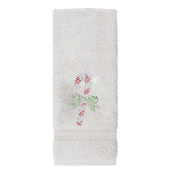 Candy Cane Hand Towel