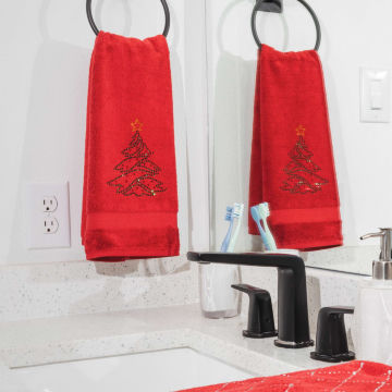 Christmas&#x20;Tree&#x20;Hand&#x20;Towel