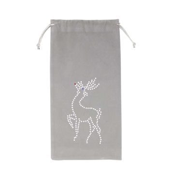 Reindeer Wine Bag