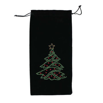 Christmas Tree Wine Bag