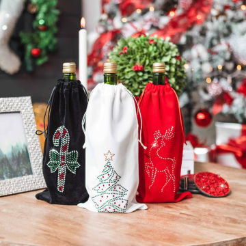 Candy&#x20;Cane&#x20;Wine&#x20;Bag