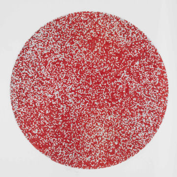 Luminous Round Placemat - Decadent Red *Limited Edition Color*