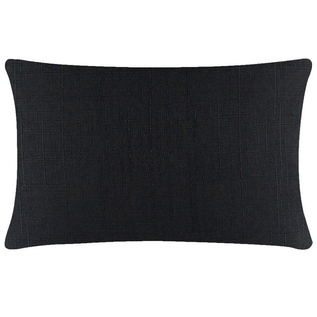Square pillow with a textured light gray woven fabric and a hidden metal zipper. Square pillow with a textured light gray woven fabric and a hidden metal zipper.