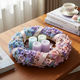 Spring Wreath DIY: How to Add Rhinestone Sparkle to Your Door