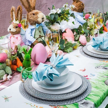 Easter Élégance : Comment créer une table de fête éblouissante