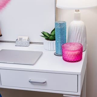 Glam Dorm Room Essentials: Chic Sparkle Touches For Back To College