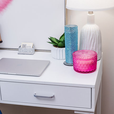 Glam Dorm Room Essentials: Chic Sparkle Touches For Back To College