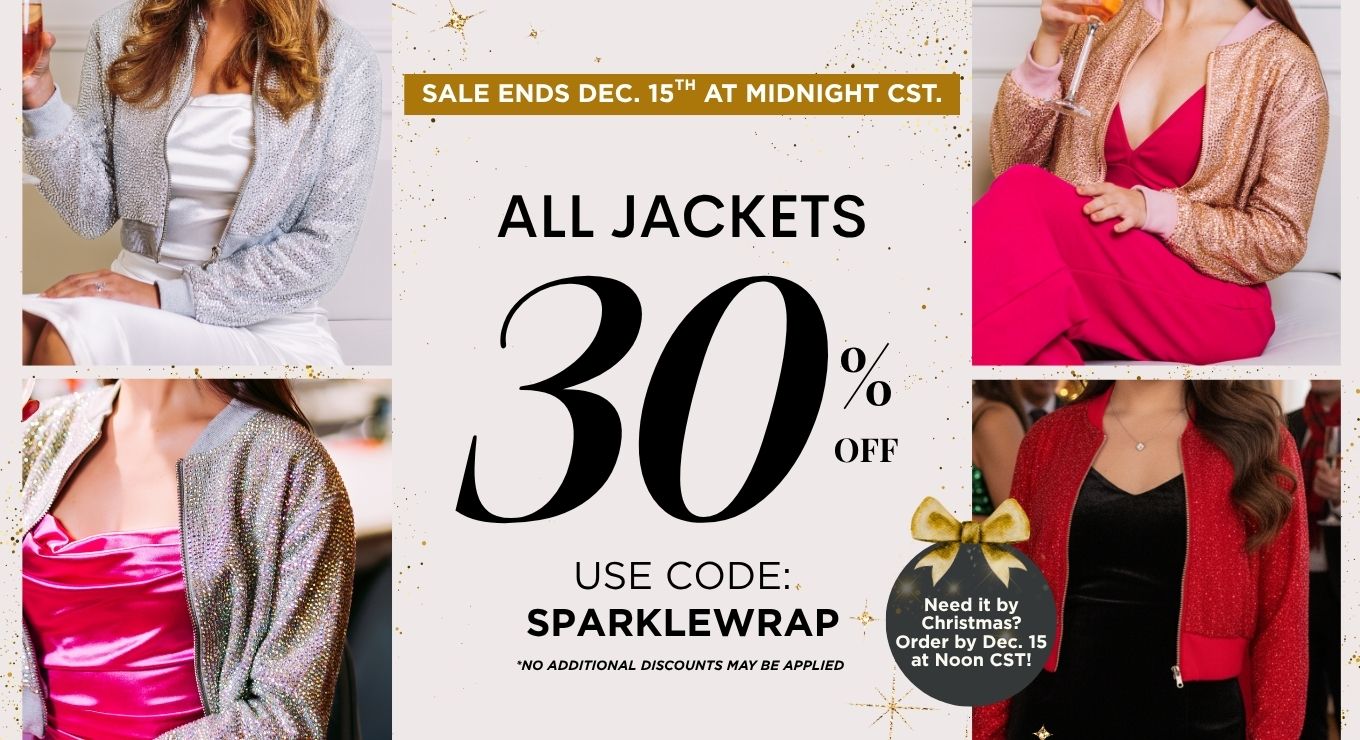 30&#x25;&#x20;Off&#x20;All&#x20;Jackets